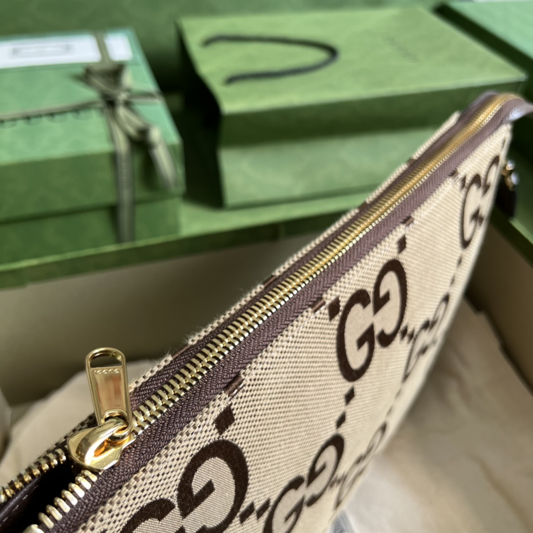Gucci Jumbo GG Messenger Bag(31-24.5-5cm) - PerfectKickZ