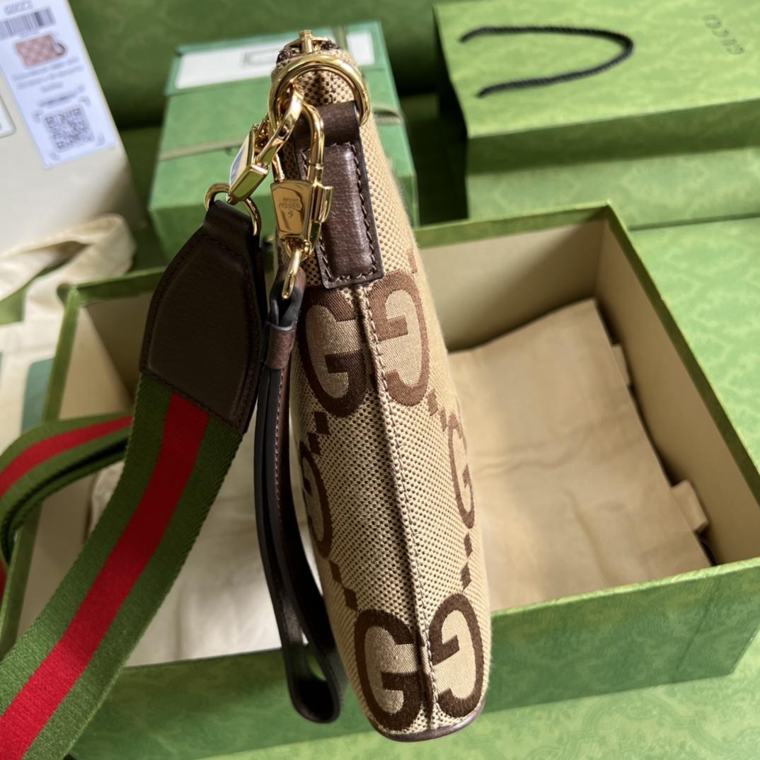 Gucci Jumbo GG Messenger Bag(31-24.5-5cm) - PerfectKickZ