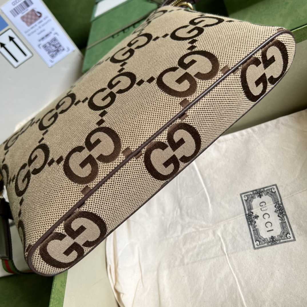 Gucci Jumbo GG Messenger Bag(31-24.5-5cm) - PerfectKickZ