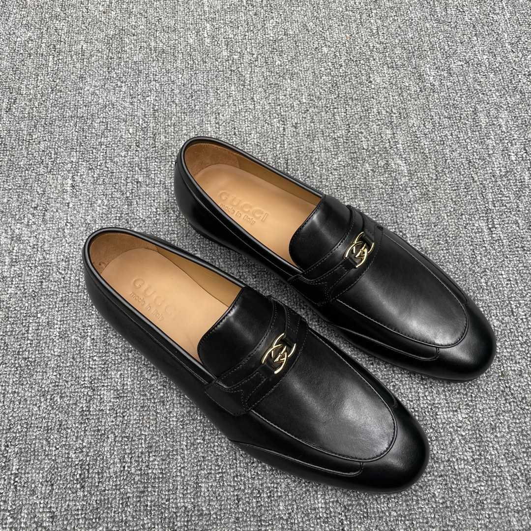 Gucci Men's Loafer With Interlocking G(Upon UK Size) - PerfectKickZ