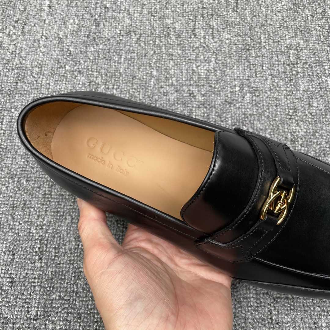 Gucci Men's Loafer With Interlocking G(Upon UK Size) - PerfectKickZ