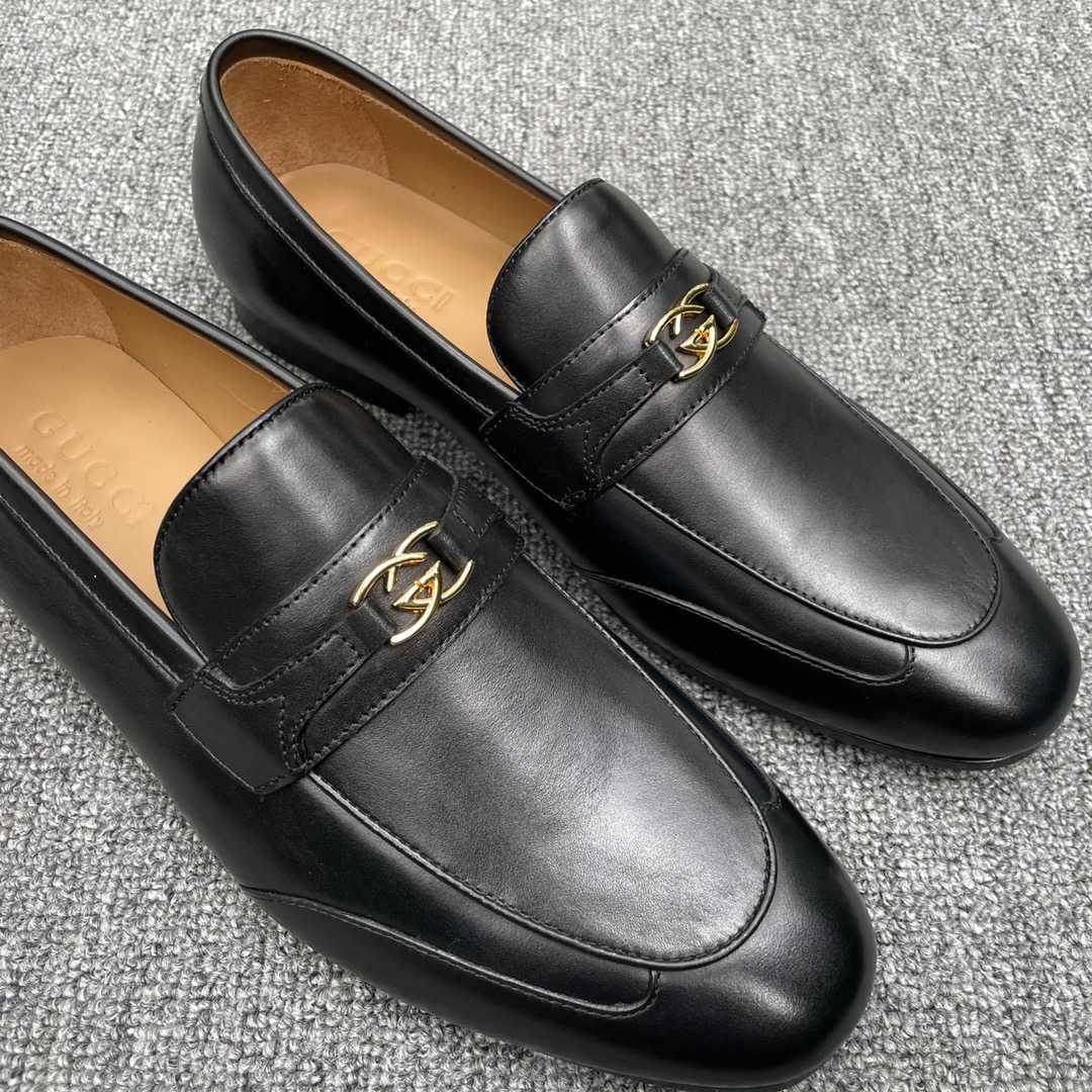 Gucci Men's Loafer With Interlocking G(Upon UK Size) - PerfectKickZ