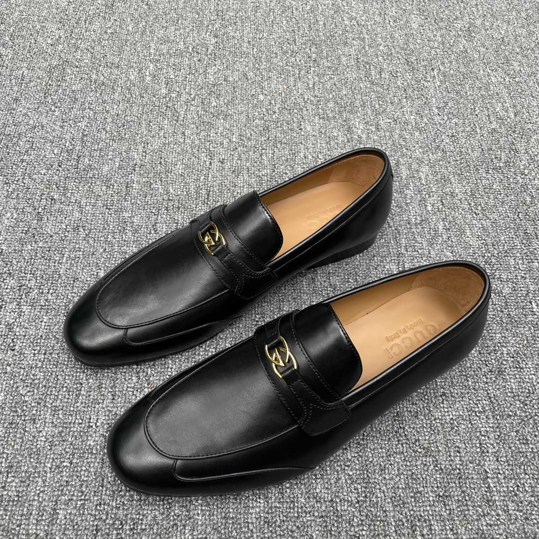 Gucci Men's Loafer With Interlocking G(Upon UK Size) - PerfectKickZ