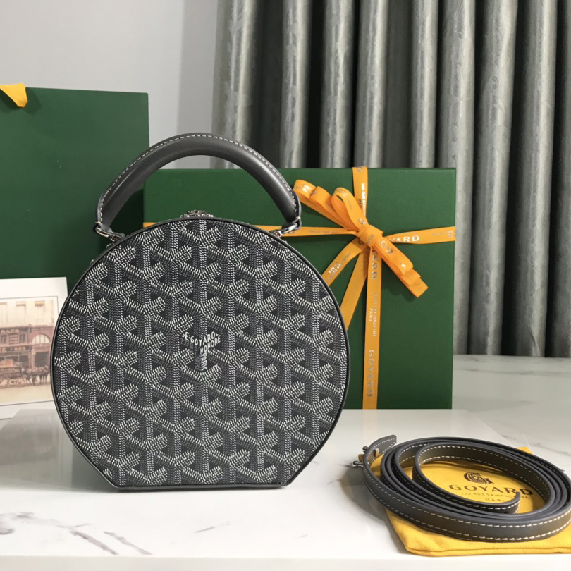 Goyard The Alto Hatbox Trunk Bag(18-16.5-7cm) - PerfectKickZ