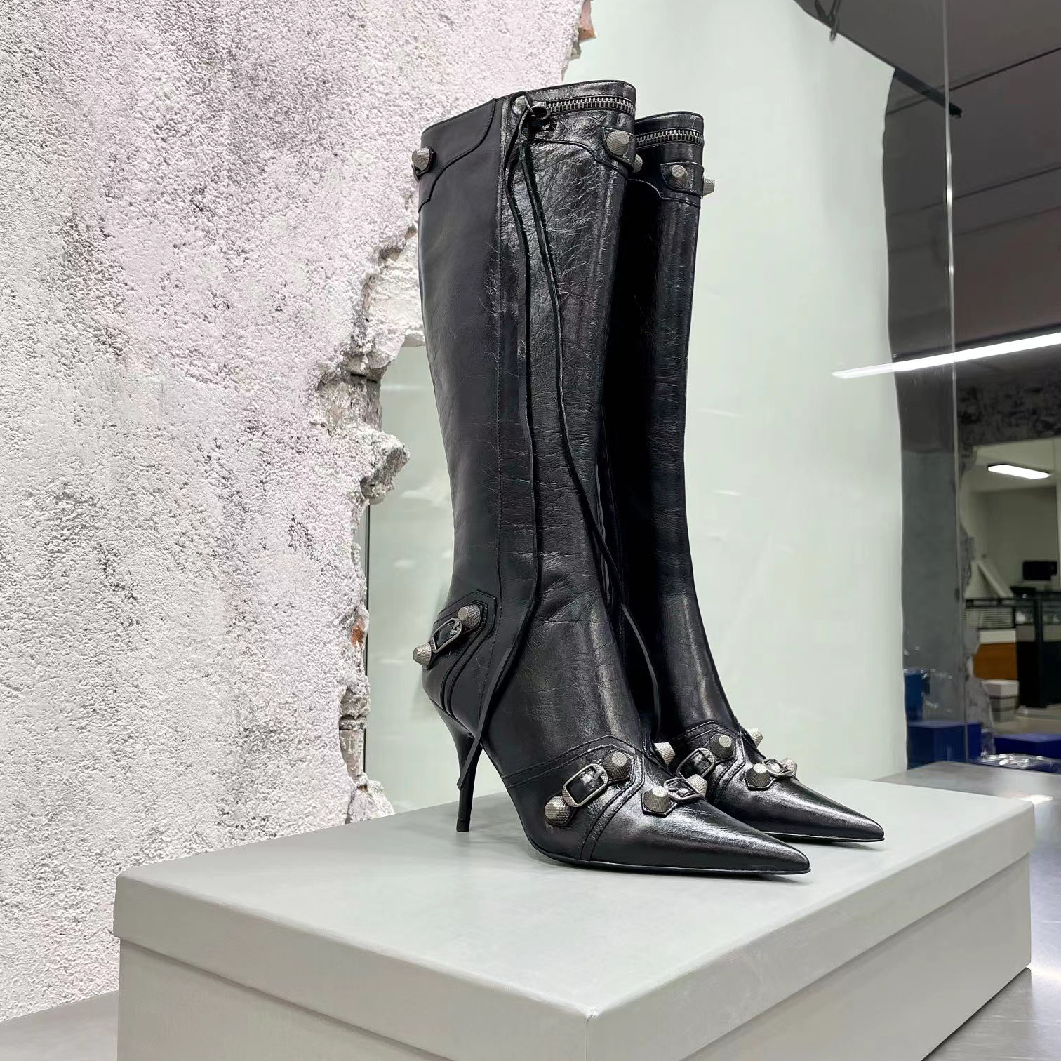 Balenciaga Cagole 90mm Boot - PerfectKickZ