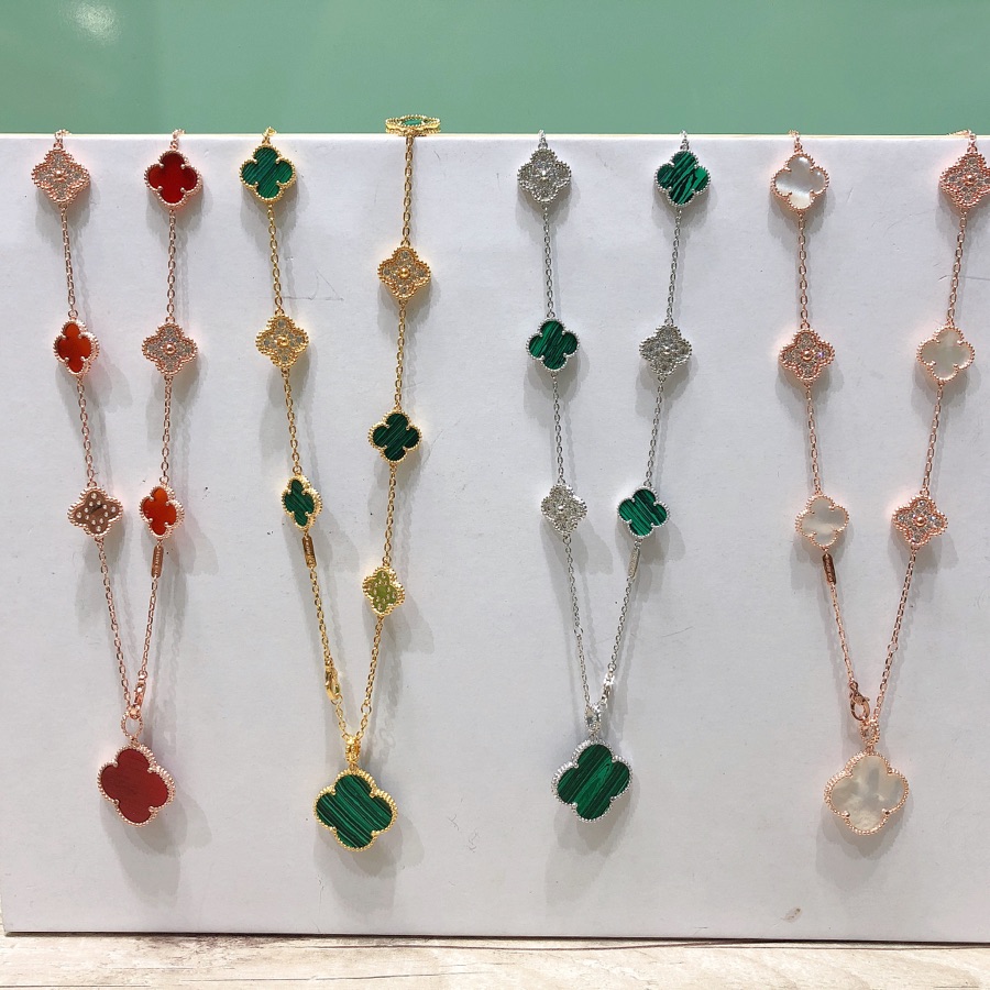 Van Cleef & Arpels Vintage Alhambra Long Necklace, 10 motifs - PerfectKickZ