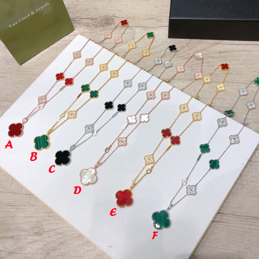 Van Cleef & Arpels Vintage Alhambra Long Necklace, 10 motifs - PerfectKickZ