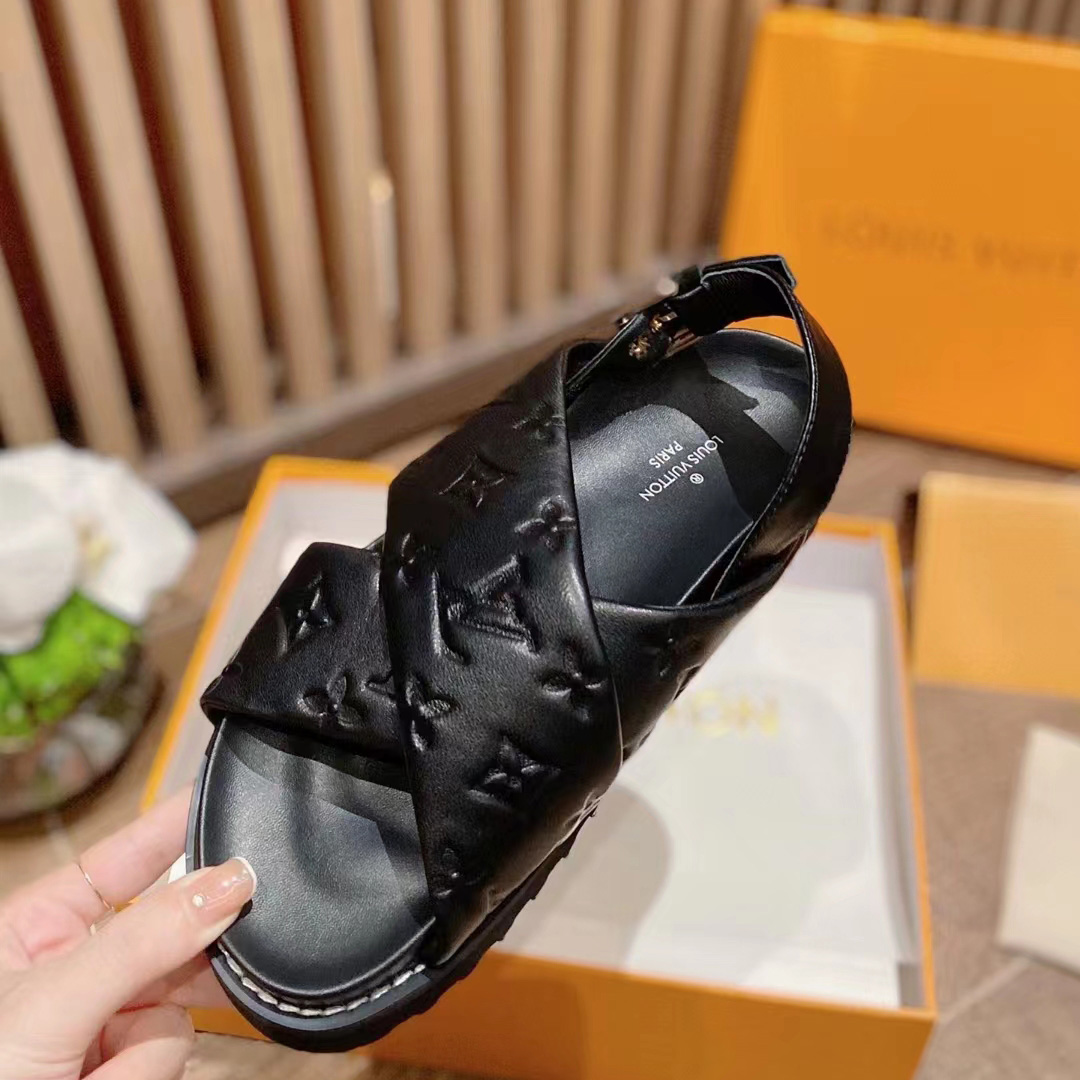 Louis Vuitton Paseo Flat Comfort Sandal     1A9RDL - PerfectKickZ