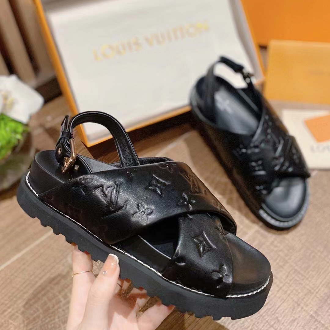 Louis Vuitton Paseo Flat Comfort Sandal     1A9RDL - PerfectKickZ