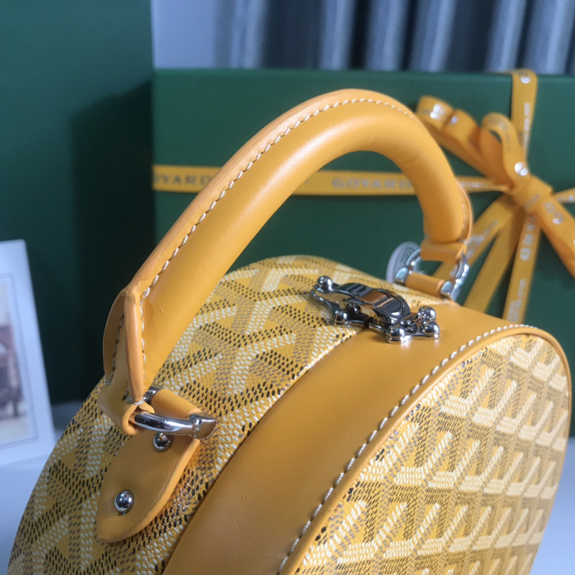 Goyard The Alto Hatbox Trunk Bag(18-16.5-7cm) - PerfectKickZ