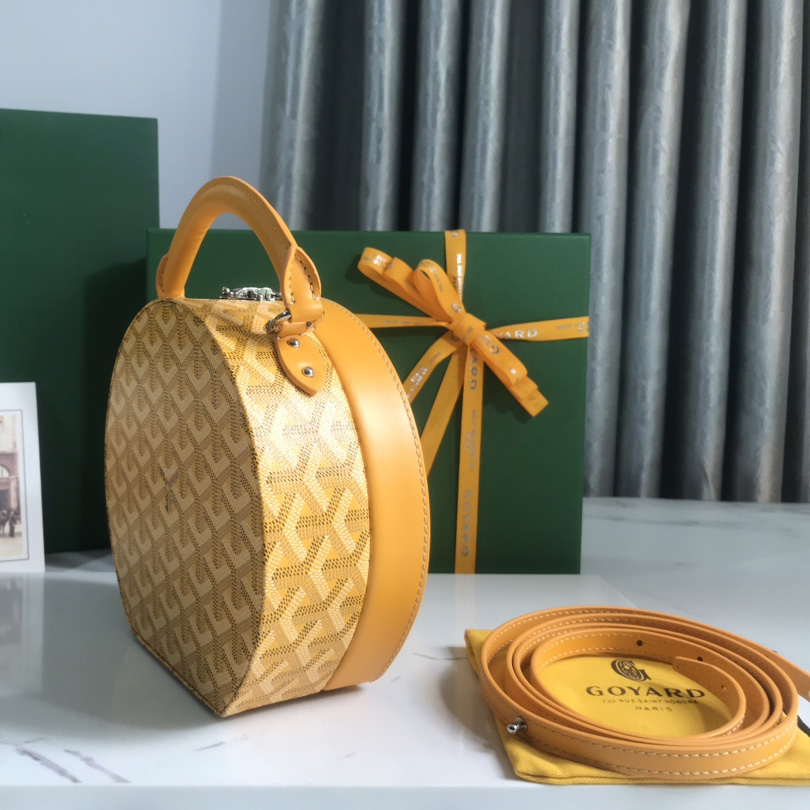 Goyard The Alto Hatbox Trunk Bag(18-16.5-7cm) - 