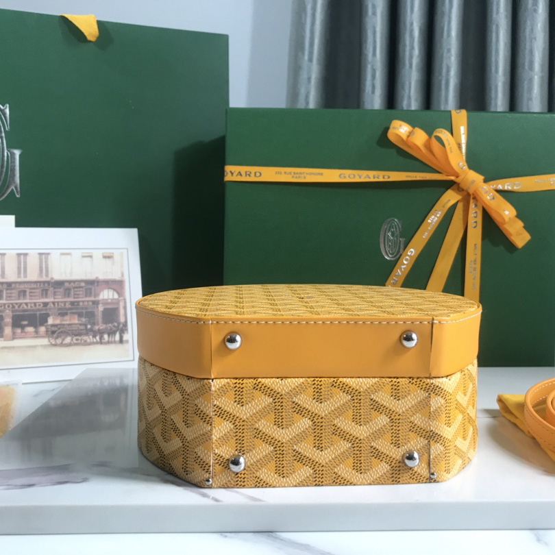 Goyard The Alto Hatbox Trunk Bag(18-16.5-7cm) - 
