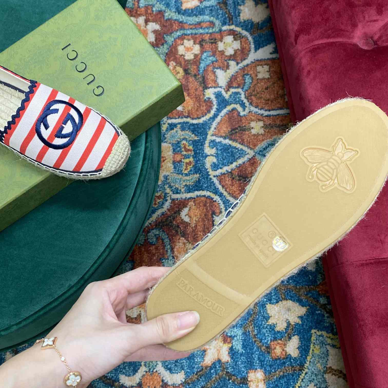 Gucci Women's Interlocking G Espadrille - PerfectKickZ