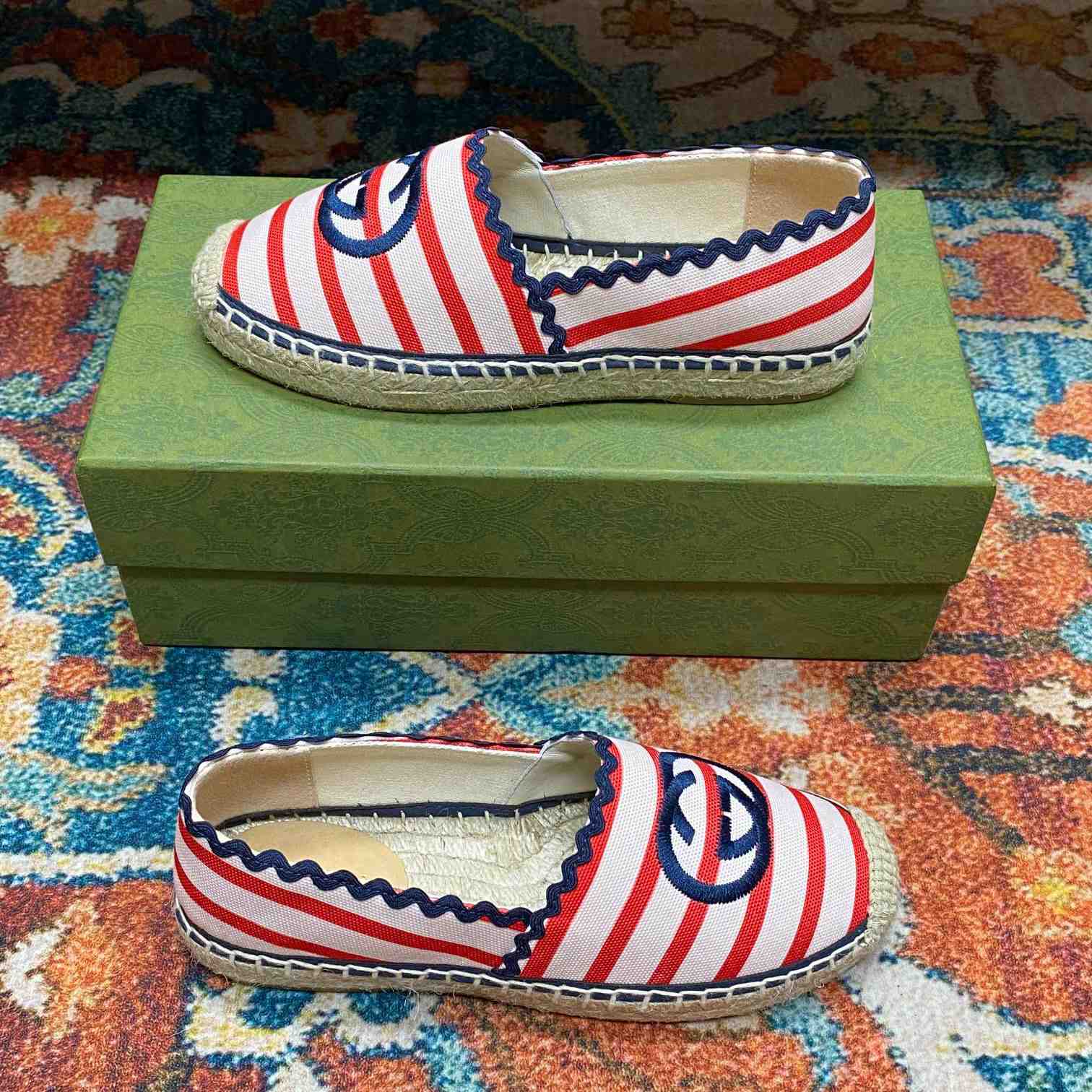 Gucci Women's Interlocking G Espadrille - PerfectKickZ