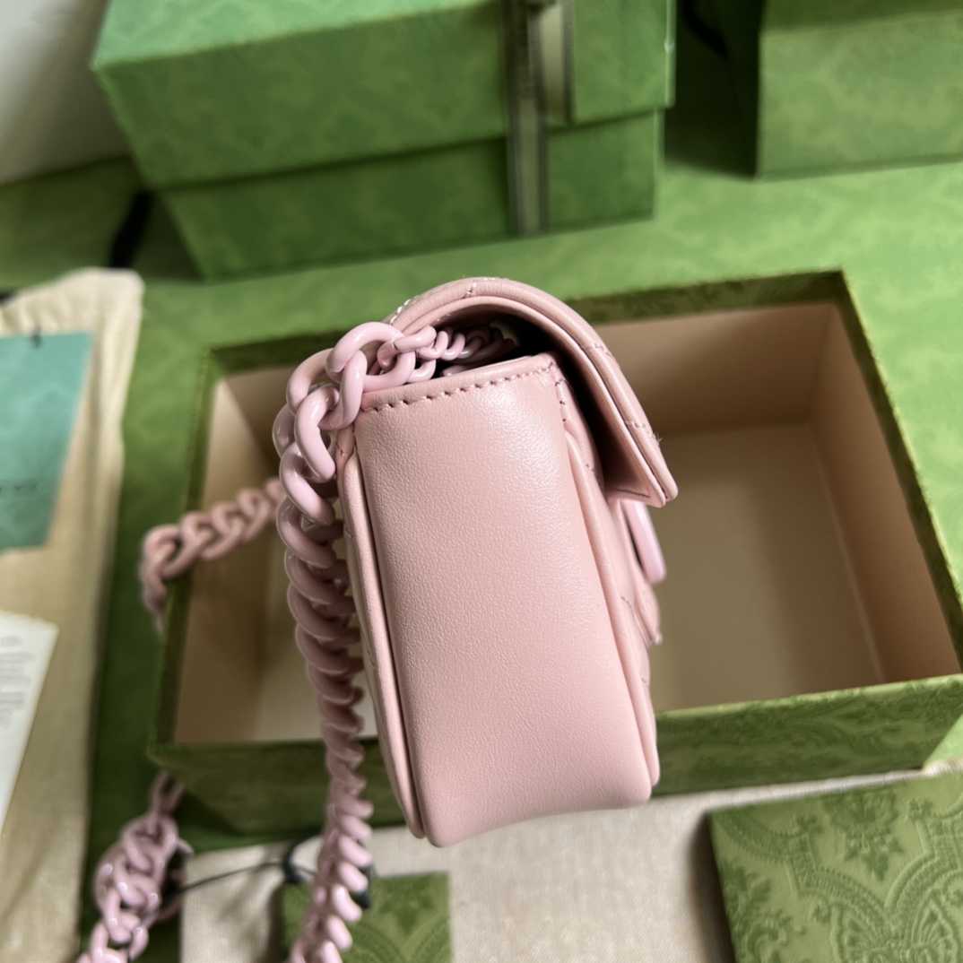 Gucci GG Marmont Belt Bag(16.5-10.2-5.1CM) - PerfectKickZ