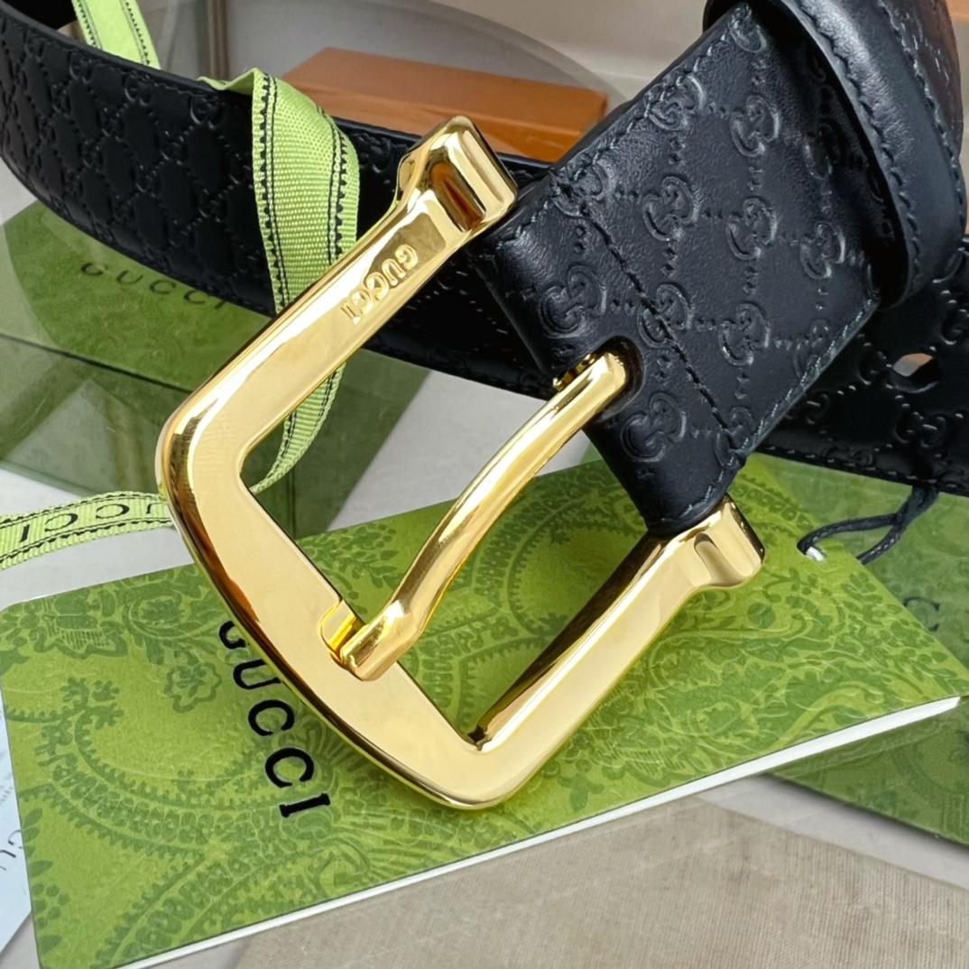 Gucci Belt With Square Buckle - 