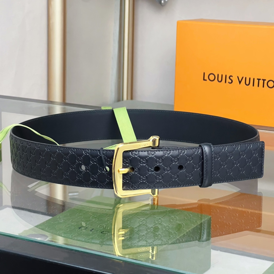 Gucci Belt With Square Buckle - 
