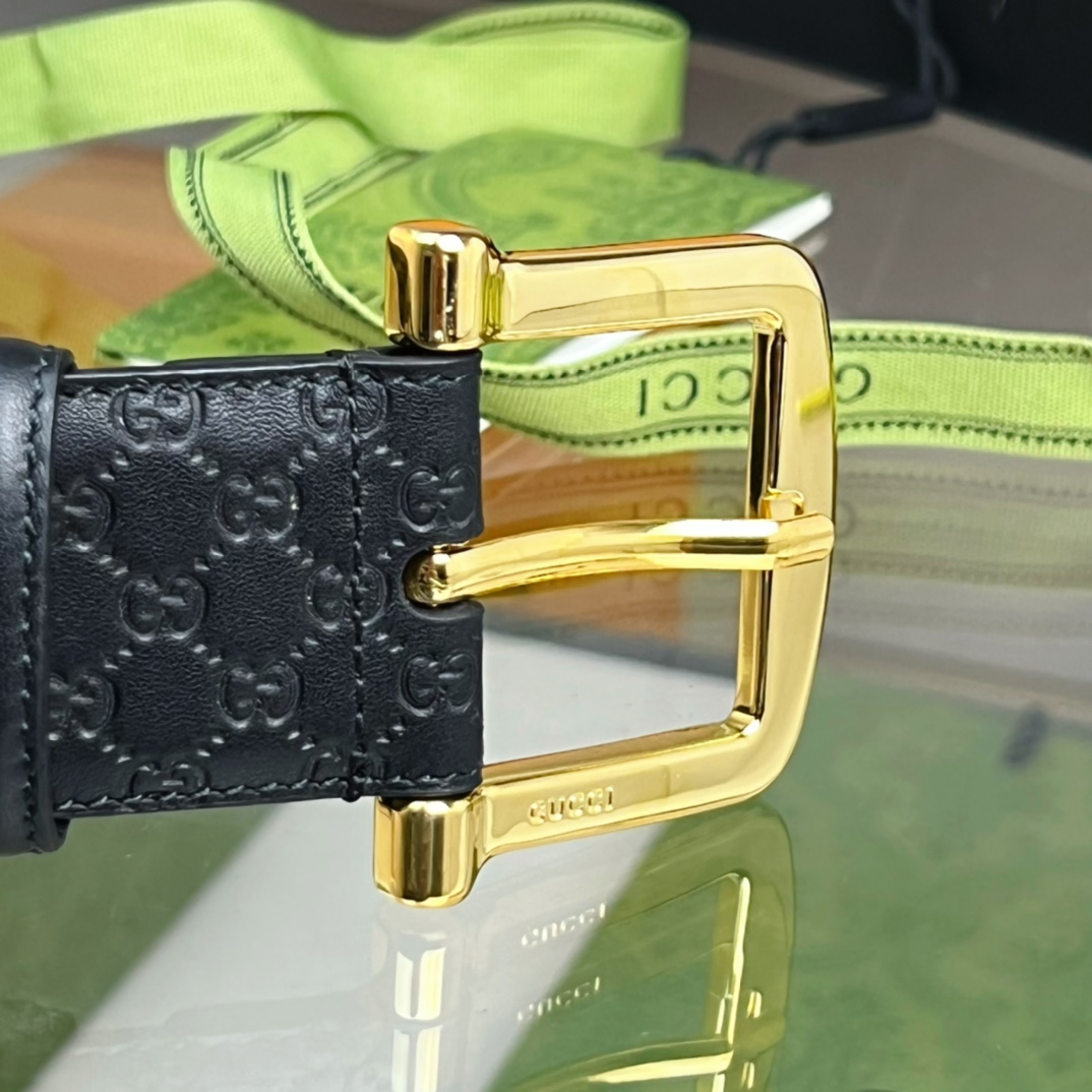 Gucci Belt With Square Buckle - 