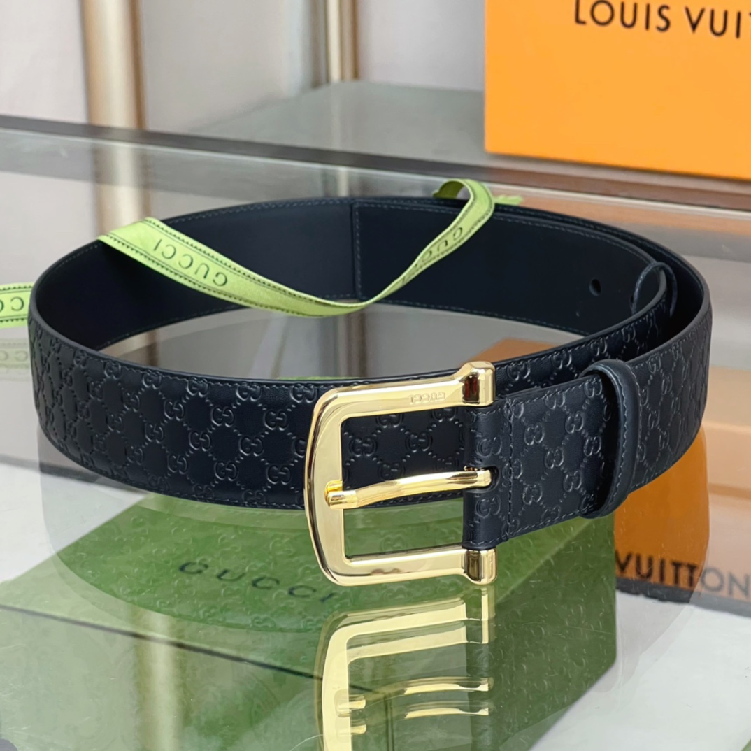 Gucci Belt With Square Buckle - 