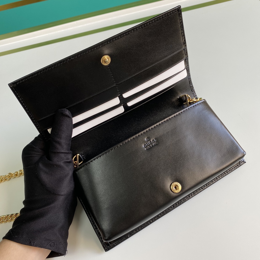 Gucci Horsebit 1955 Wallet With Chain(19-10-4CM) - PerfectKickZ