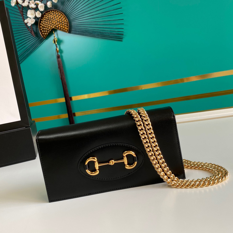 Gucci Horsebit 1955 Wallet With Chain(19-10-4CM) - PerfectKickZ
