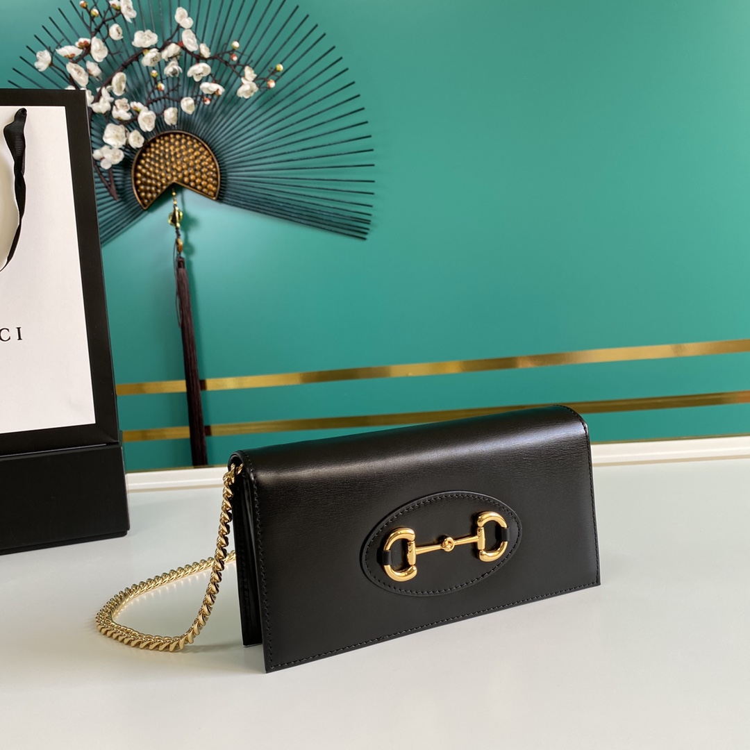 Gucci Horsebit 1955 Wallet With Chain(19-10-4CM) - PerfectKickZ