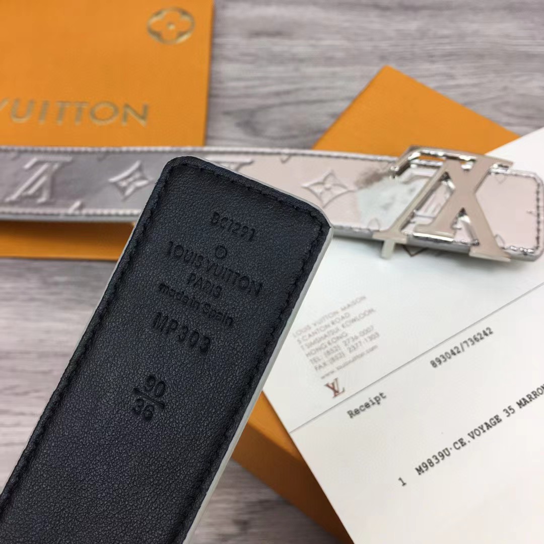 Louis Vuitton Monogram Belt - PerfectKickZ