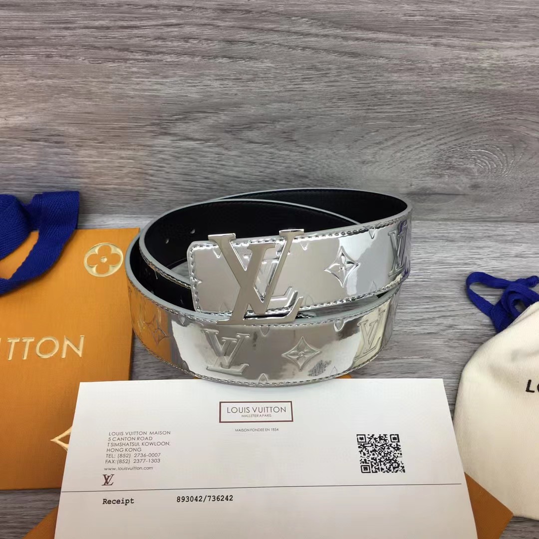 Louis Vuitton Monogram Belt - PerfectKickZ
