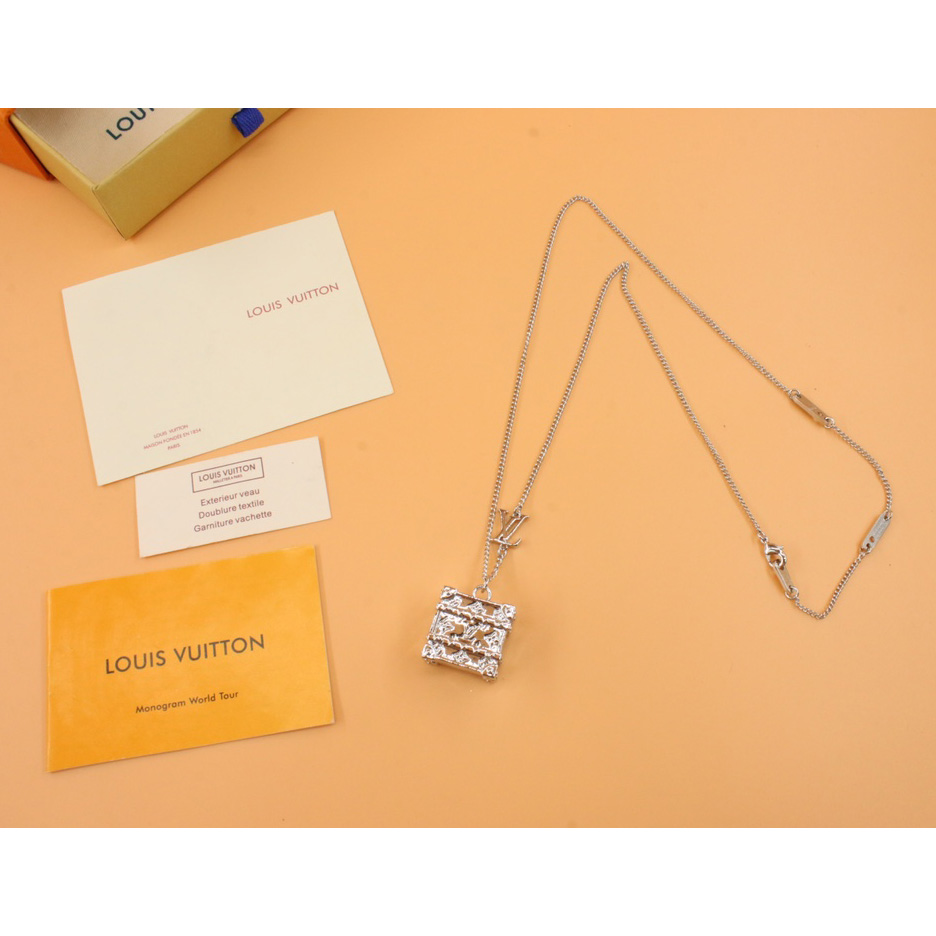 Louis Vuitton Trunk Locket Pendant      M00527 - PerfectKickZ