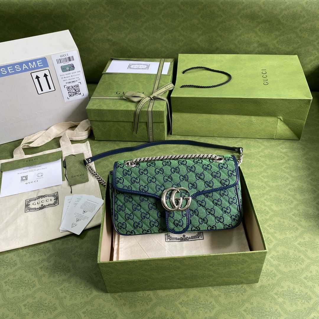 Gucci GG Marmont Mini Shoulder Bag(26-15-7cm) - PerfectKickZ