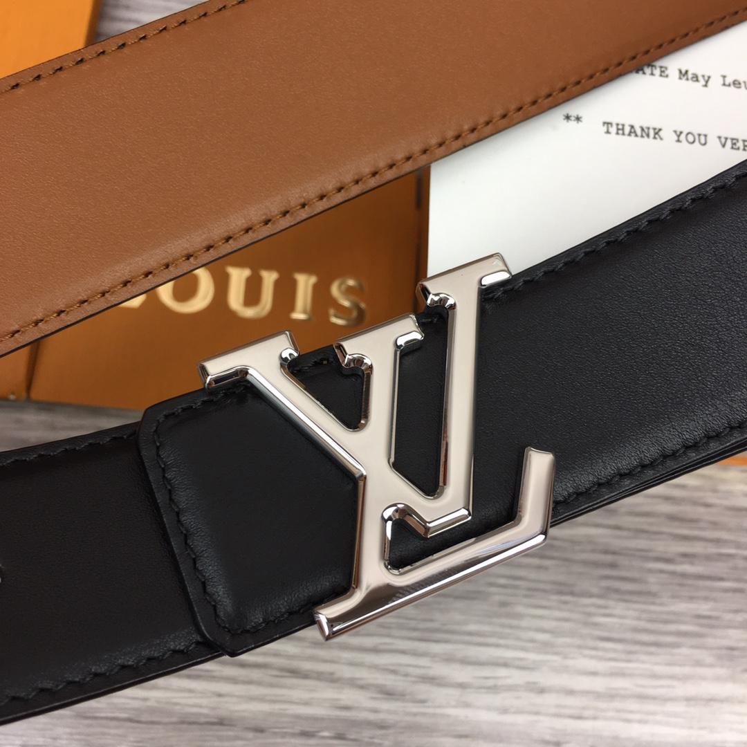 Louis Vuitton  LV Mirror 35MM Reversible Belt - PerfectKickZ