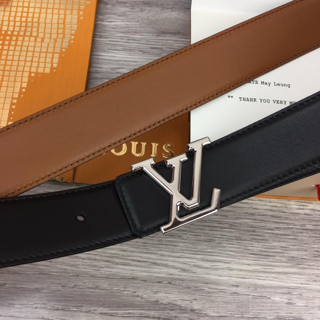 Louis Vuitton  LV Mirror 35MM Reversible Belt - PerfectKickZ