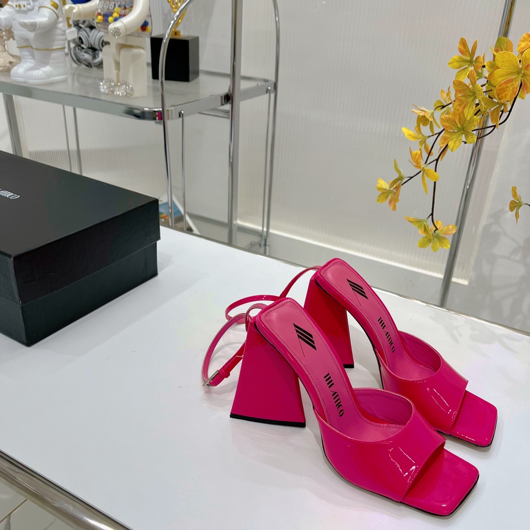 The Attico ''Piper'' Fuchsia Sandal - PerfectKickZ
