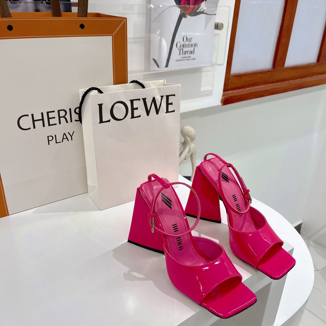 The Attico ''Piper'' Fuchsia Sandal - PerfectKickZ