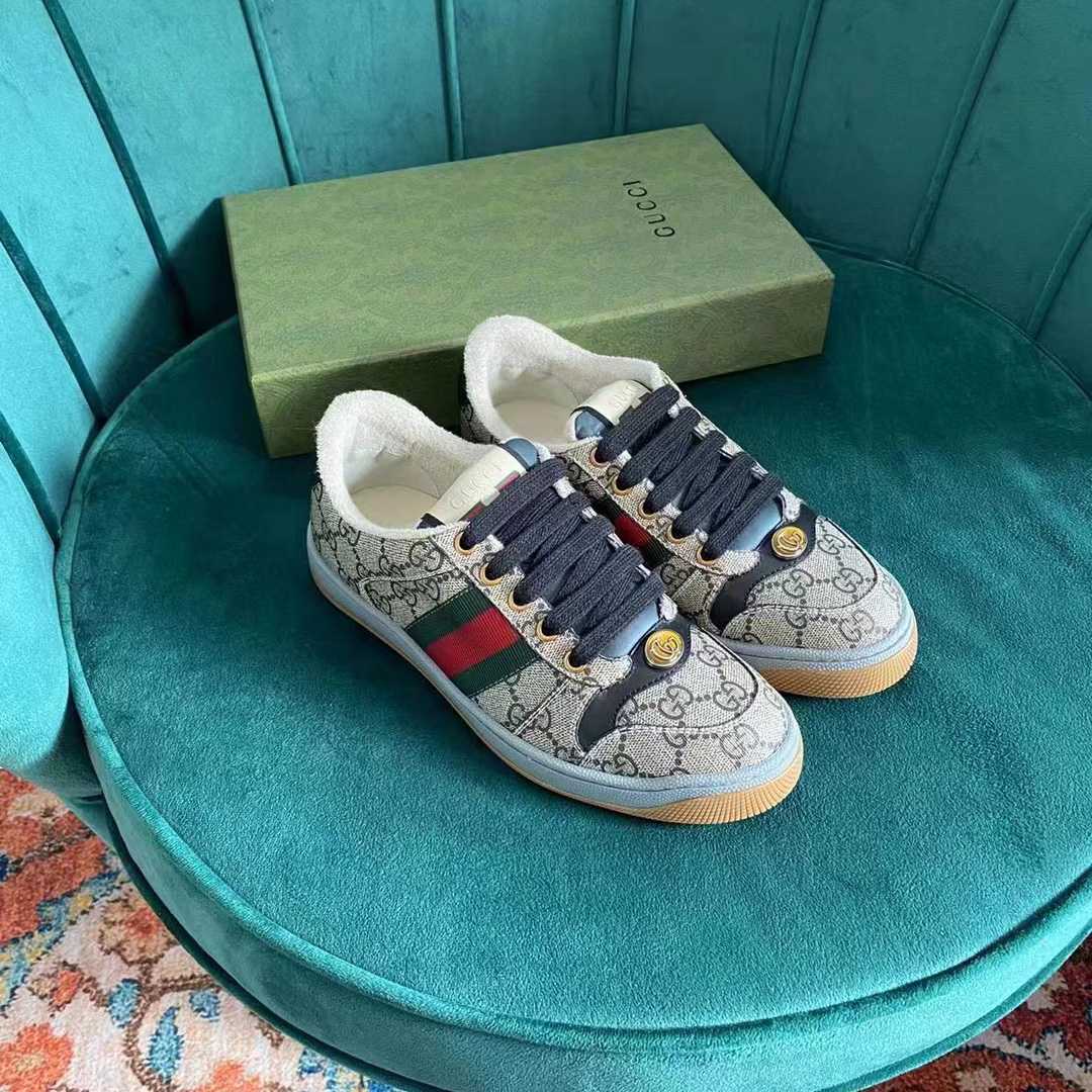 Gucci Screener Sneaker(upon uk size) - PerfectKickZ