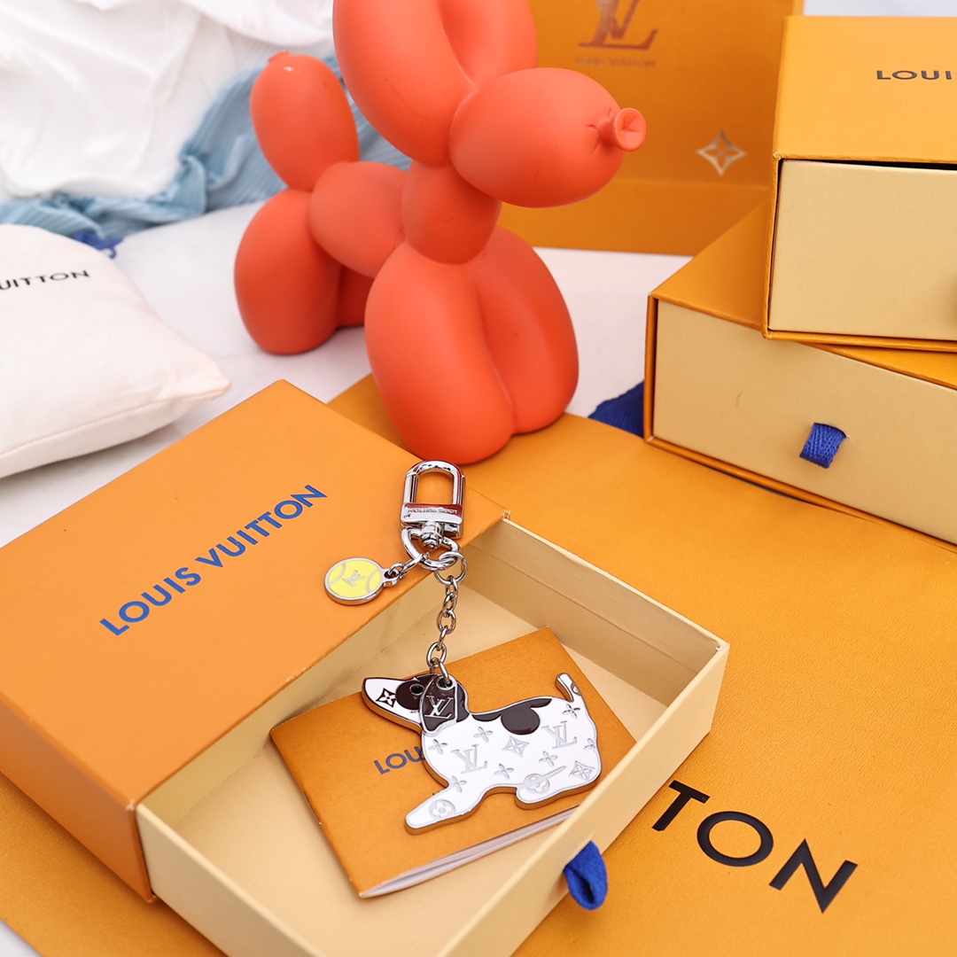 Louis Vuitton LV Dog Key Holder & Bag Charm     M00747 - PerfectKickZ