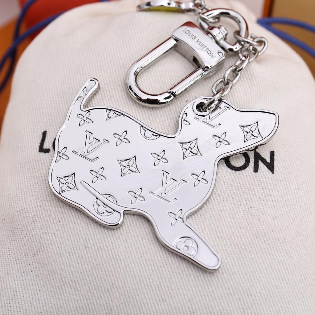 Louis Vuitton LV Dog Key Holder & Bag Charm     M00747 - PerfectKickZ