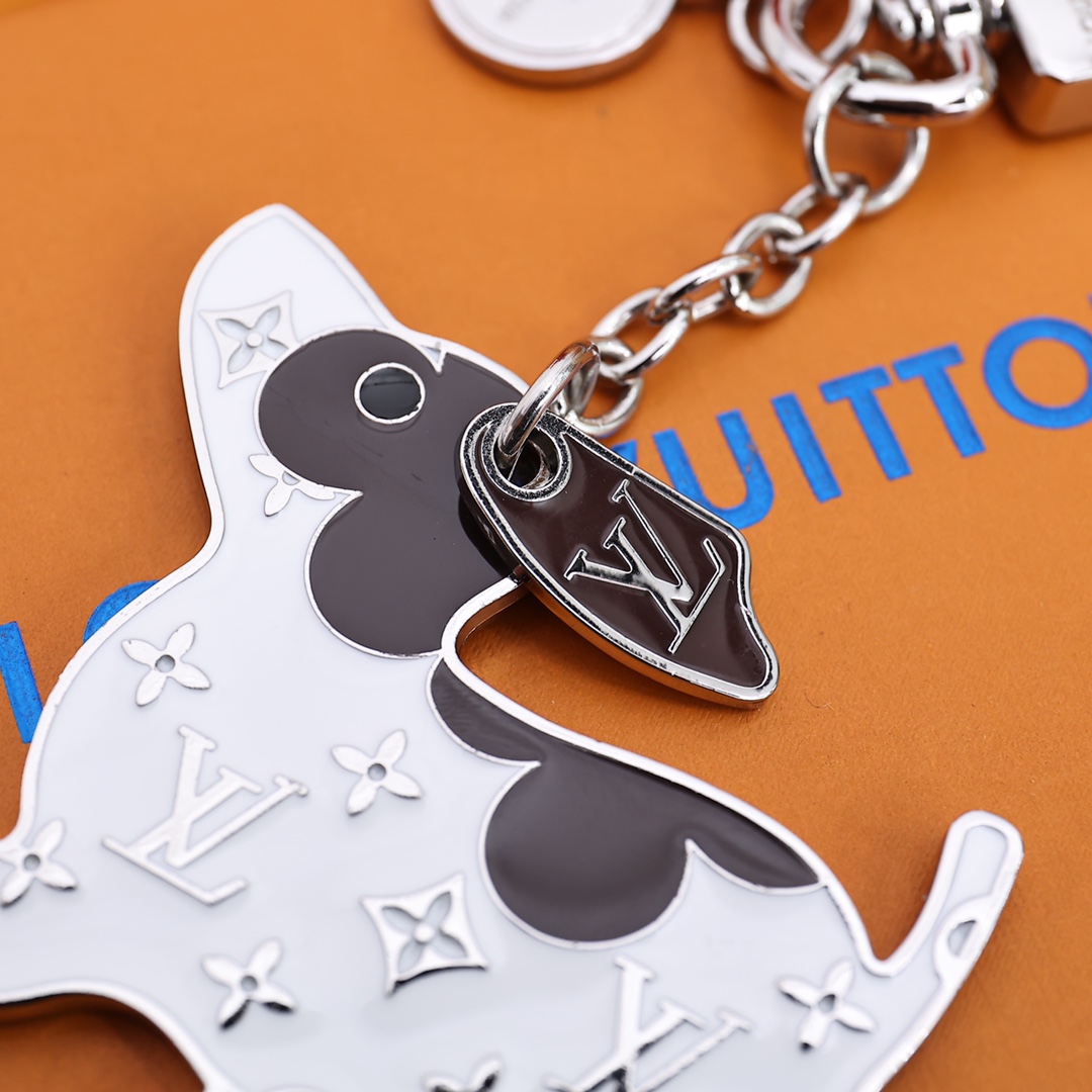 Louis Vuitton LV Dog Key Holder & Bag Charm     M00747 - PerfectKickZ