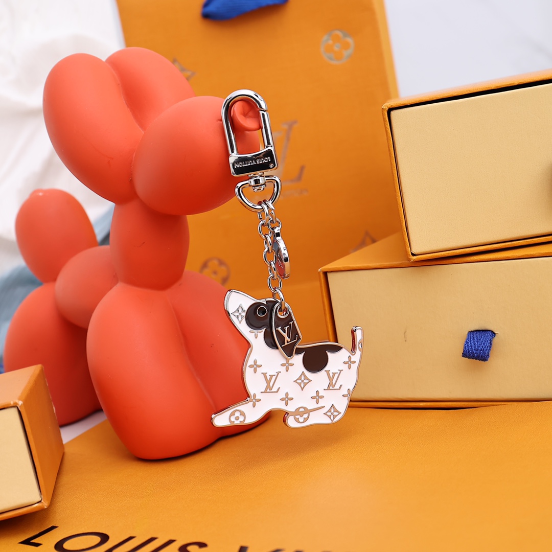 Louis Vuitton LV Dog Key Holder & Bag Charm     M00747 - PerfectKickZ
