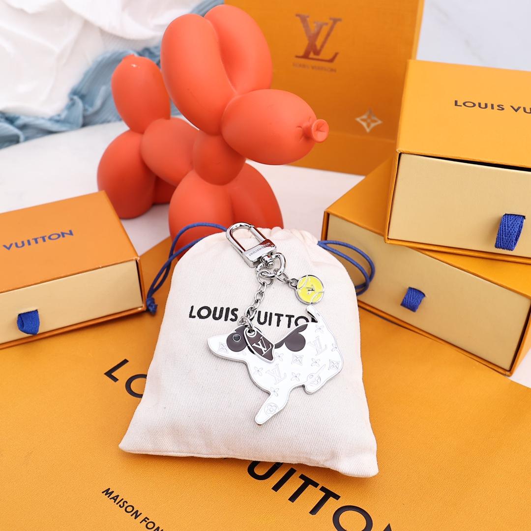 Louis Vuitton LV Dog Key Holder & Bag Charm     M00747 - PerfectKickZ