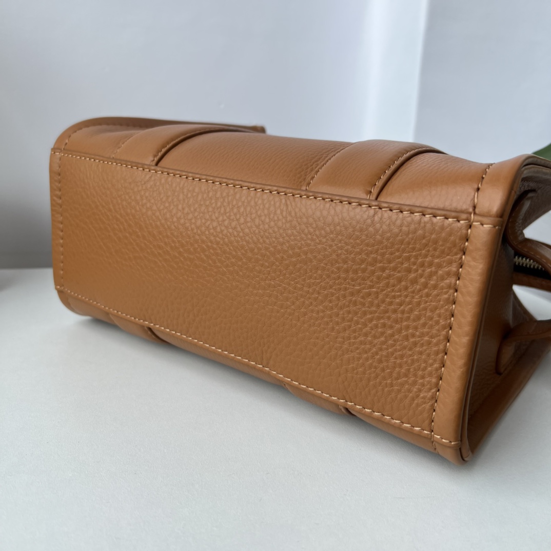 Marc Jacobs The Leather Small Tote Bag(33-27-15cm) - PerfectKickZ