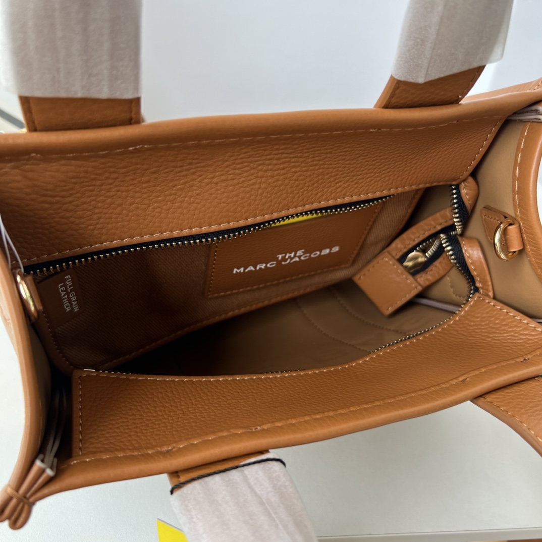 Marc Jacobs The Leather Small Tote Bag(33-27-15cm) - PerfectKickZ