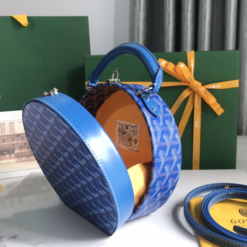 Goyard The Alto Hatbox Trunk Bag(18-16.5-7cm) - PerfectKickZ