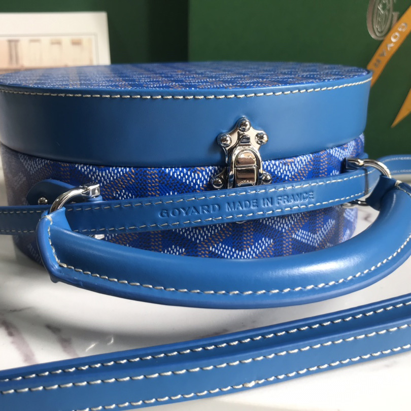 Goyard The Alto Hatbox Trunk Bag(18-16.5-7cm) - PerfectKickZ