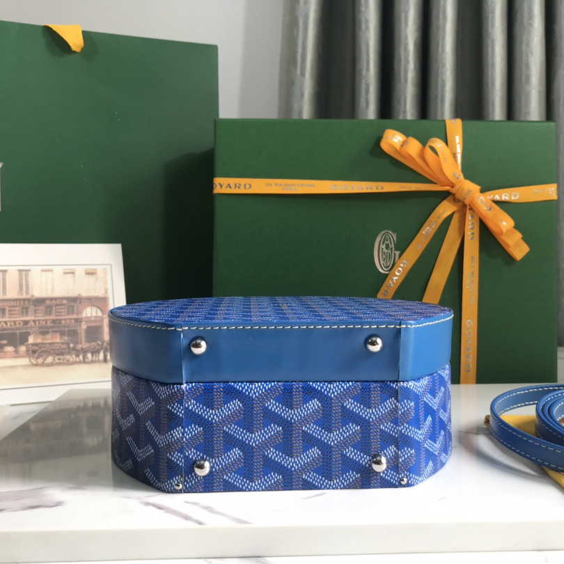 Goyard The Alto Hatbox Trunk Bag(18-16.5-7cm) - PerfectKickZ