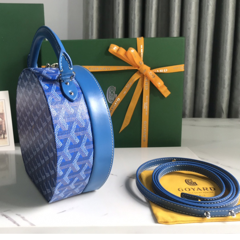 Goyard The Alto Hatbox Trunk Bag(18-16.5-7cm) - PerfectKickZ
