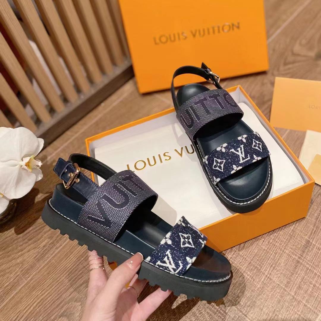 Louis Vuitton Paseo Flat Comfort Sandal      1A9RMV - PerfectKickZ