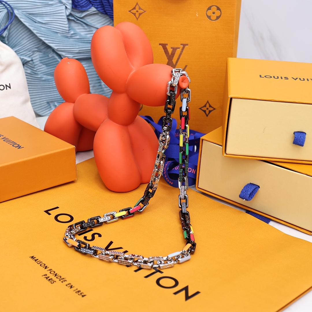 Louis Vuitton Paradise Chain Necklace     MP3329 - PerfectKickZ