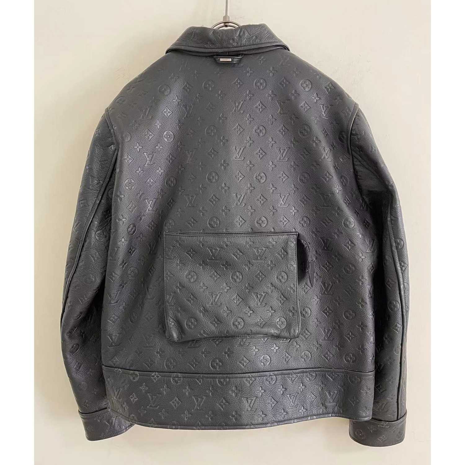 Louis Vuitton Monogram Embossed Utility Jacket    1A5ZTJ - PerfectKickZ