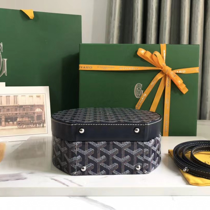 Goyard The Alto Hatbox Trunk Bag(18-16.5-7cm) - PerfectKickZ